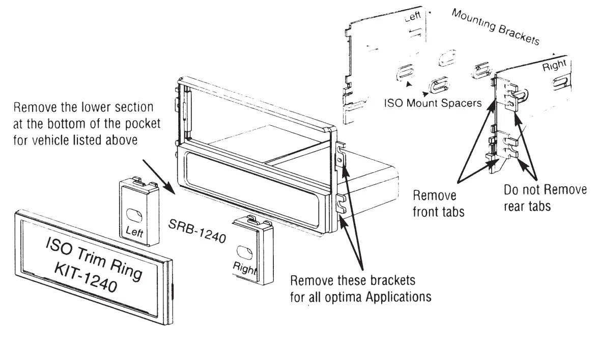American International KIAK1240 Mounting Kit - mounting 4
