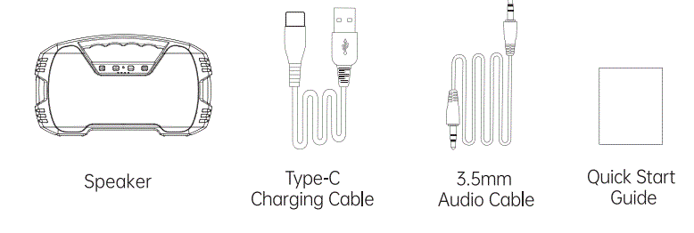 DBSOARS-Bluetooth-Speaker-40W -60W Peak)-Punchy-Bass-40H-Playtime-IPX-Waterproof-Outdoor-Wireless-Portable-Speaker-Fig-1