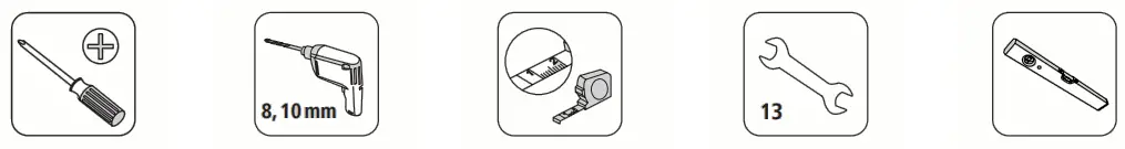 hama 00108732 Full Motion TV Wall Bracket - 1