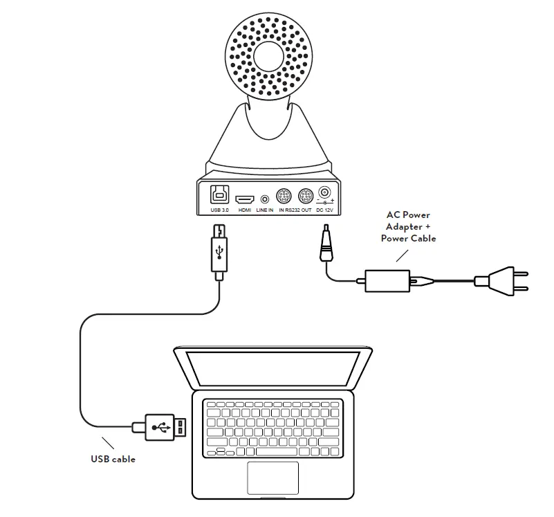 KONFTEL CAM50 PTZ Video Conference Camera fig 3