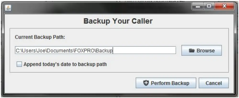 FOXPRO Programming Utility JE Software - Backup Sounds