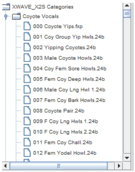 FOXPRO Programming Utility JE Software - Sounds on Device