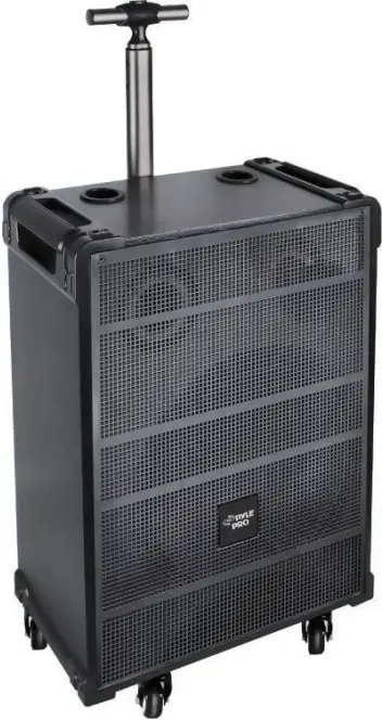 PYLE PWMA1099A 10 Inch Portable Wireless BT Streaming PA Speaker System