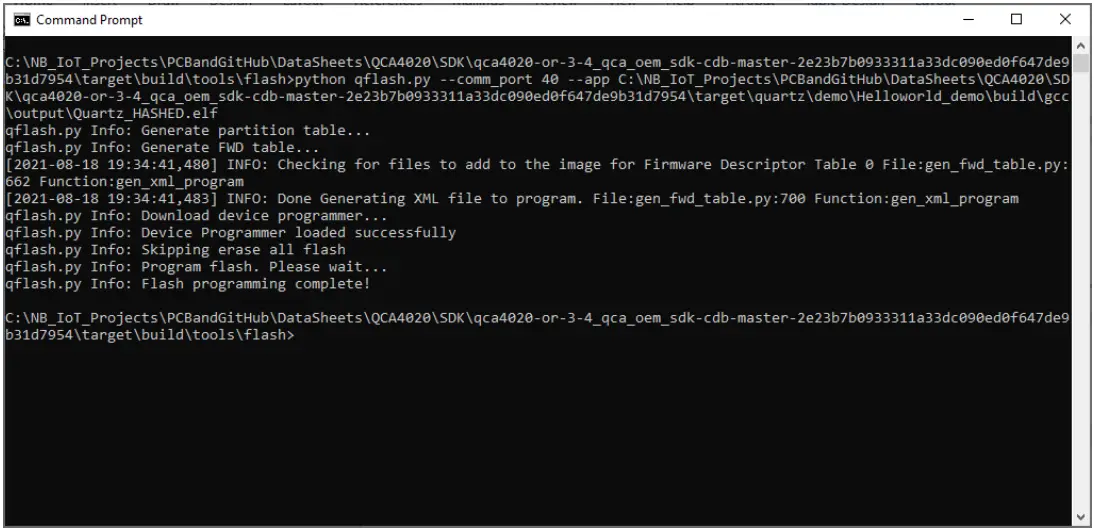 5G-HUB QCA4020 - Setup 14