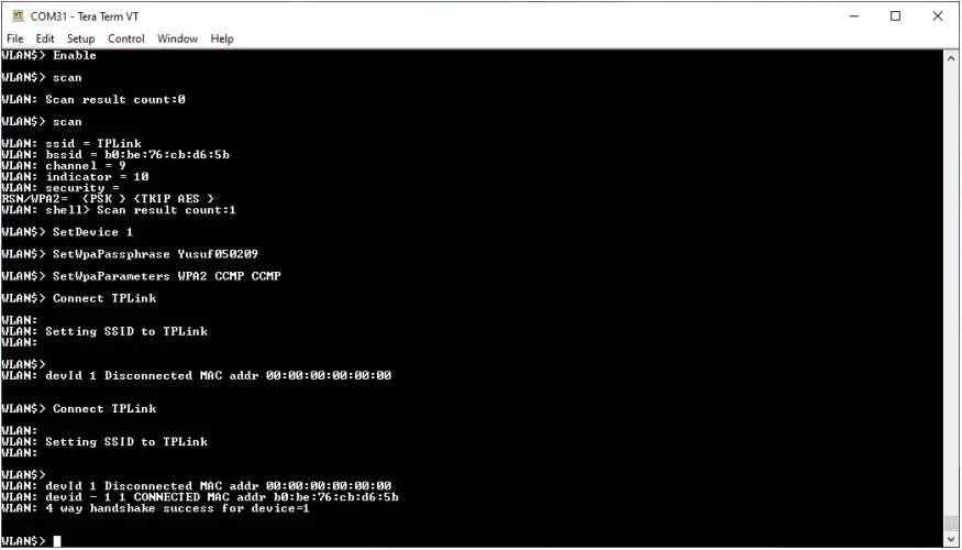 5G-HUB QCA4020 - Setup 25