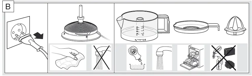 BRAUN CJ301AI CJ 3000 Citrus Juicer FIG 3