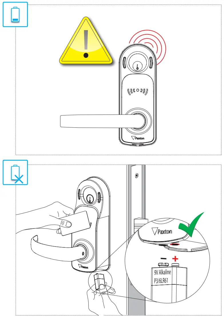 Paxton Access ins 30230 Mortise Galaxy Black PaxLock Pro - Fig10