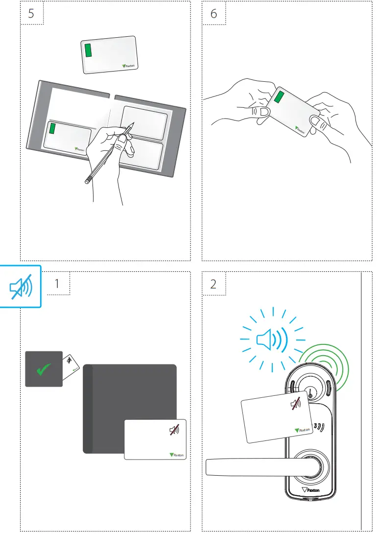 Paxton Access ins 30230 Mortise Galaxy Black PaxLock Pro - Fig14
