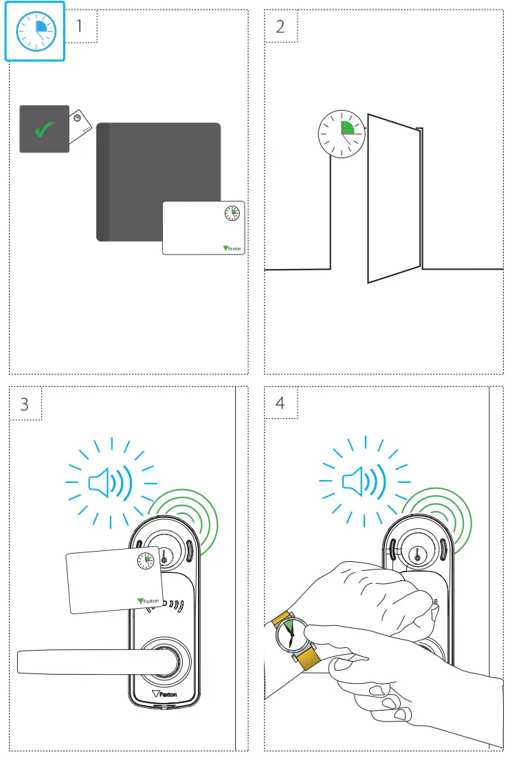 Paxton Access ins 30230 Mortise Galaxy Black PaxLock Pro - Fig16