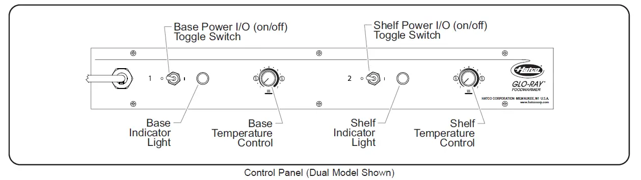 Hatco GR2SD Series Glo-Ray Designer Merchandising Warmers FIG 12