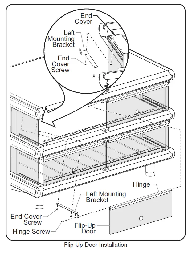 Hatco GR2SD Series Glo-Ray Designer Merchandising Warmers FIG 20