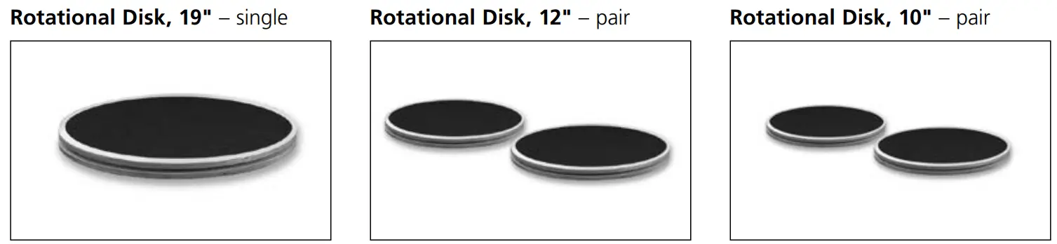 merrithew Rotational Diskboard for SPX Pilates Reformers - fig 1