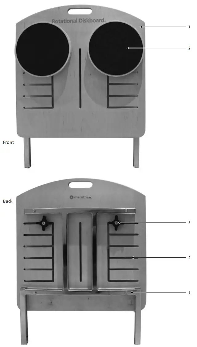 merrithew Rotational Diskboard for SPX Pilates Reformers - fig 7