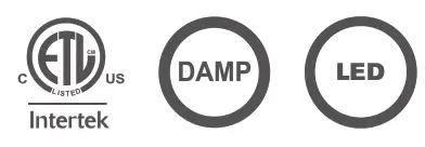 RALPH LAUREN RL 4127 Grant 4.5 Inch Solitaire Flush Mount - icon