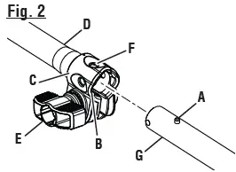RYOBI RY40007 RY40009 40V Brushless Power Head-2