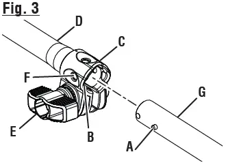 RYOBI RY40007 RY40009 40V Brushless Power Head-21