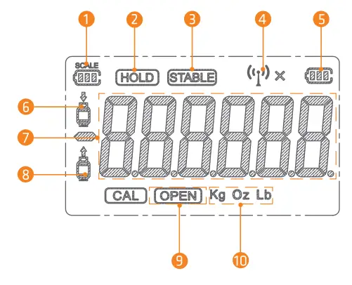 Elitech LMC-310 Wireless Electronic Refrigerant Charging Scale 4