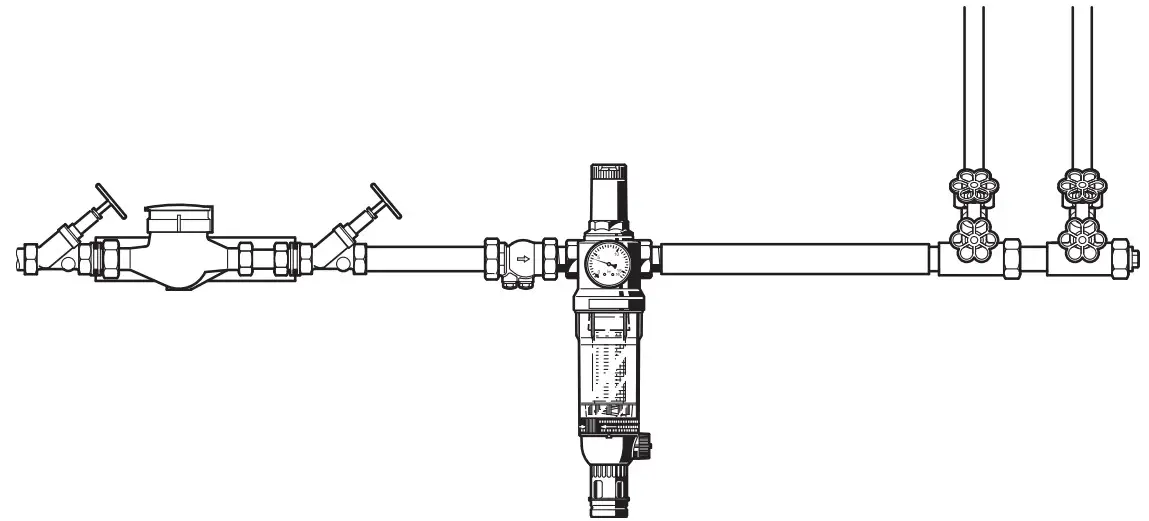 resideo FK76CS FKN76CS Braukmann - Installation Example