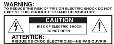 Artist GUITARS GA10X 10 Watt Guitar Practice Amplifier - warning