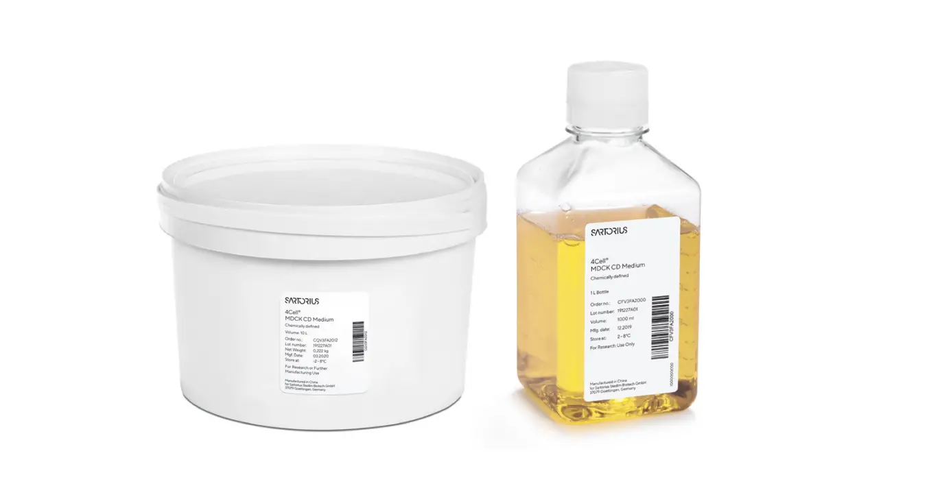 Sartorius 4cell Mdck Cd Medium For Cell Proliferation Instruction Manual