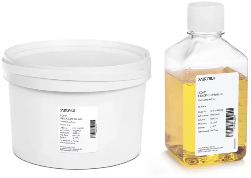 SARTORIUS 4Cell MDCK CD Medium for Cell Proliferation