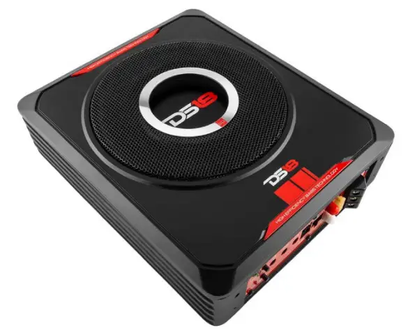 DS18 JK-SQBASSHARNESS Under seat Amplified Subwoofer - fig 3