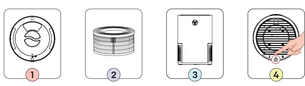 Happi Everyone deserves to breathe fresh - FILTER REPLACEMENT