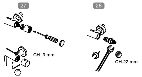 sapho MR67155 Wall-Mounted Thermostatic Shower Mixer - fig 13
