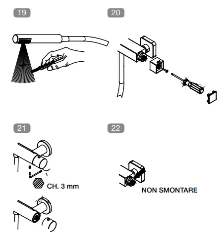 sapho MR67155 Wall-Mounted Thermostatic Shower Mixer - fig 4