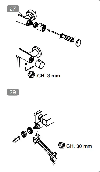 sapho MR67155 Wall-Mounted Thermostatic Shower Mixer - fig 7