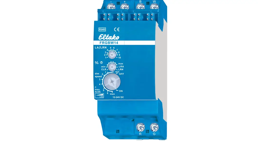 Eltako Frgbw14 Wireless Actuator Pwm Dimmer Switch For Led User Guide