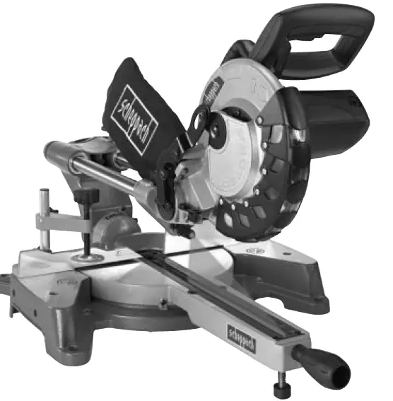 scheppach HM80Lxu Sliding Cross Cut Mitre Saw