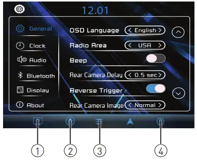 JENSEN DVD Multimedia Receiver CDR6221 Audio Settings 1
