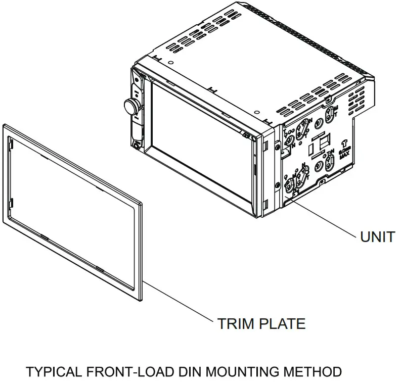 JENSEN DVD Multimedia Receiver CDR6221 - Preparation
