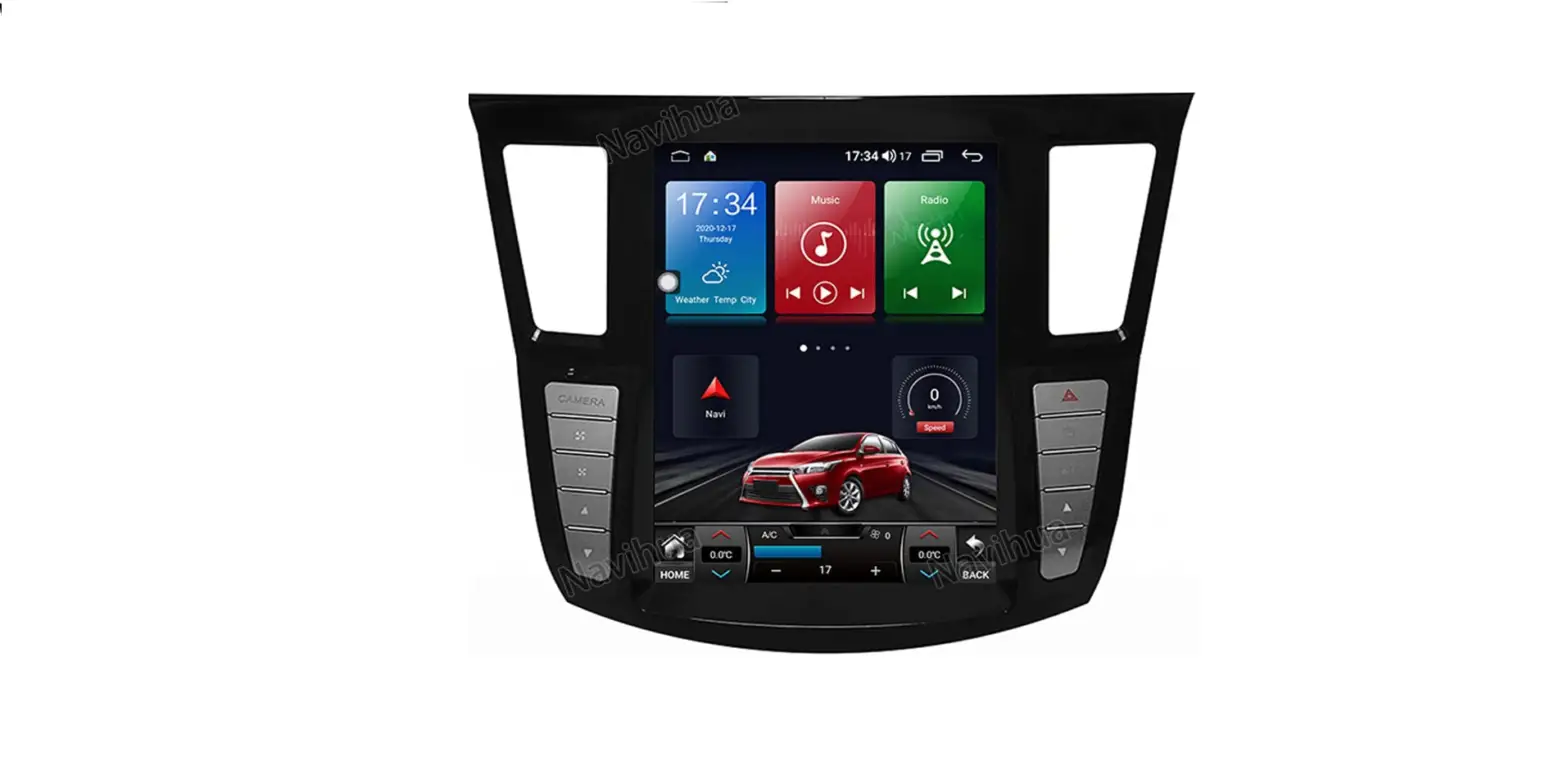 Shzsr ‎infiniti Jx35 Qx60 Car Radio Multi-touch Screen User Guide