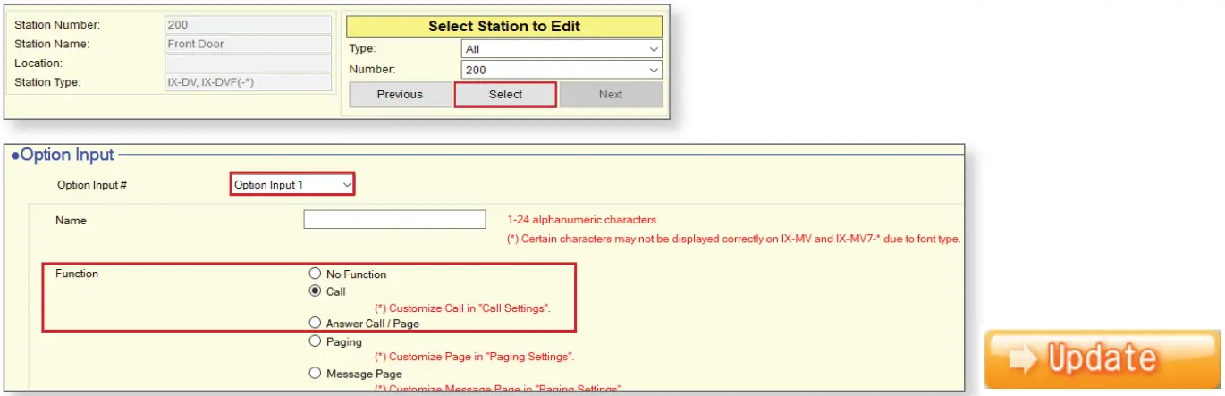 AIPHONE IX DVF 6 Video Door Station - FIGURE 12