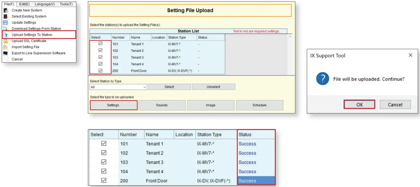 AIPHONE IX DVF 6 Video Door Station - FIGURE 17