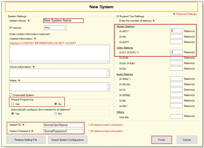 AIPHONE IX DVF 6 Video Door Station - FIGURE 4