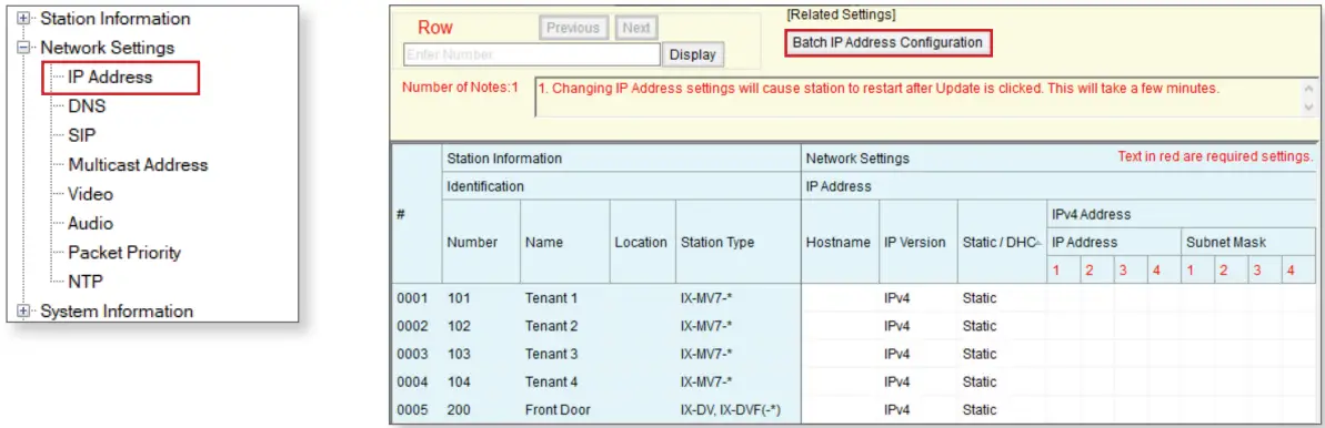 AIPHONE IX DVF 6 Video Door Station - FIGURE 6