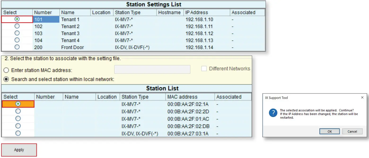 AIPHONE IX DVF 6 Video Door Station - FIGURE 9