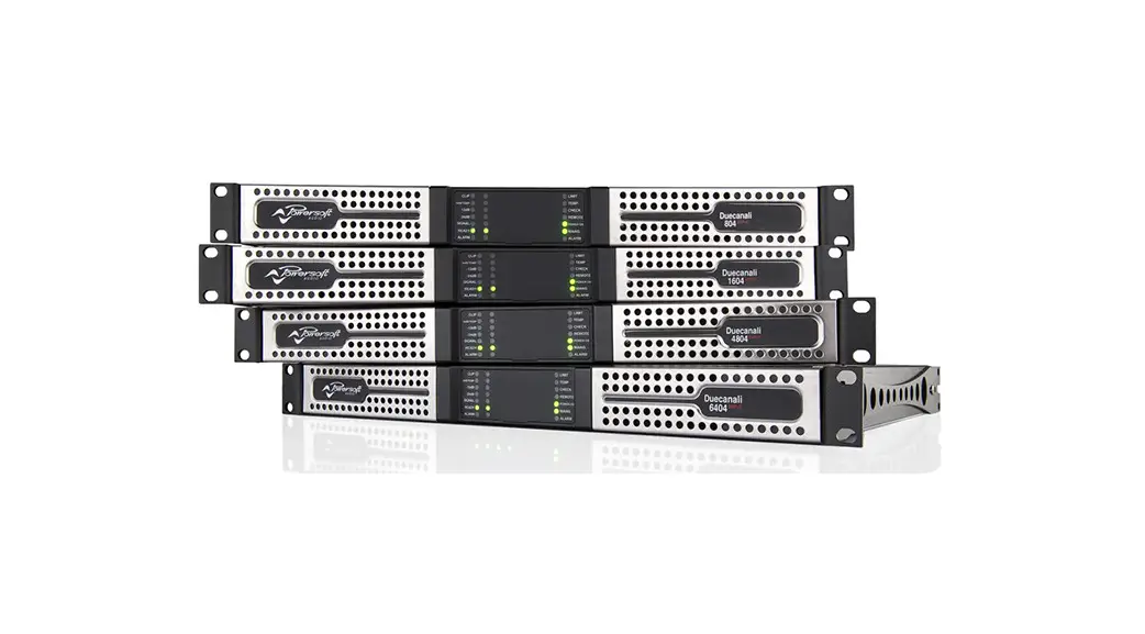 Powersoft Duecanali And Quattrocanali Series User Guide