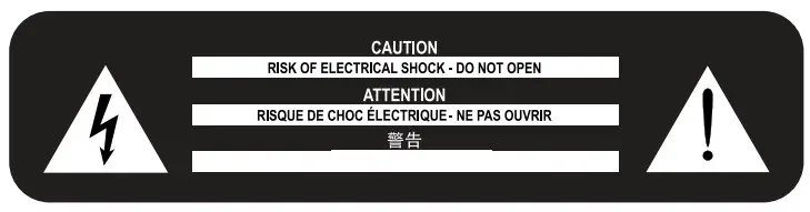 Powersoft Duecanali and Quattrocanali Series - warning