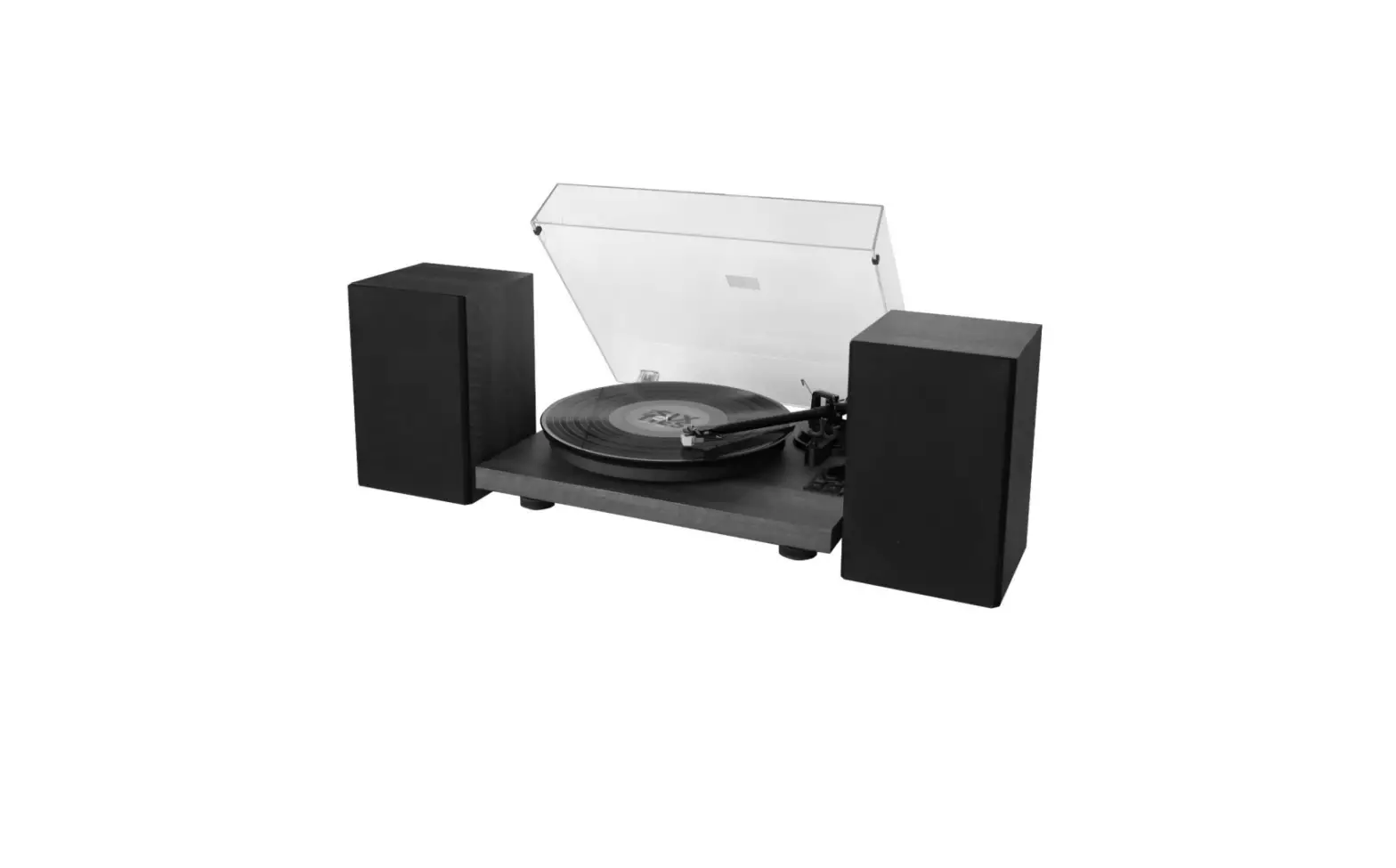 Soundmaster Pl711 Turntable With Audio Technica Magnetic Pickup System And Bookshelf Speakers User Manual