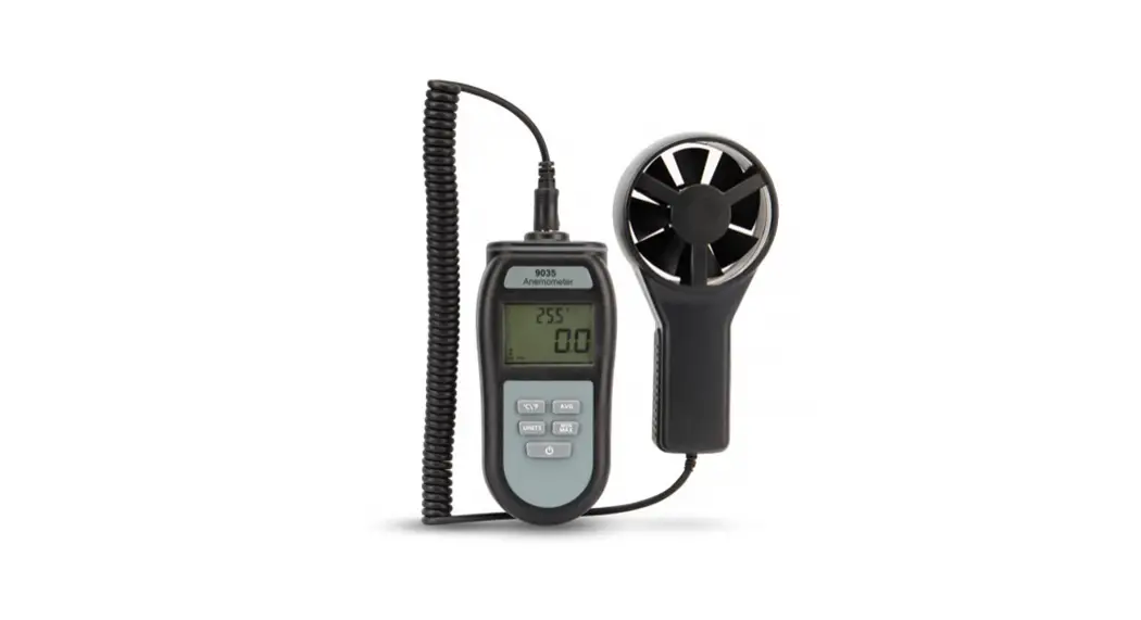 Eti 9035 Anemometer Instruction Manual