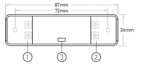 Rayrun N10-Single-Color LED-Wireless-Remote-Controller-FIG- (2)
