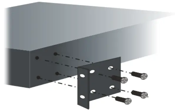 DrayTek VigorSwitch Q2200x L2 Managed Switch - Mounted