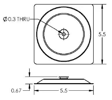EcoFasten SIMPLEGRIP-SQ Solar Roof Mount-10