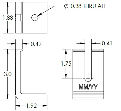 EcoFasten SIMPLEGRIP-SQ Solar Roof Mount-20