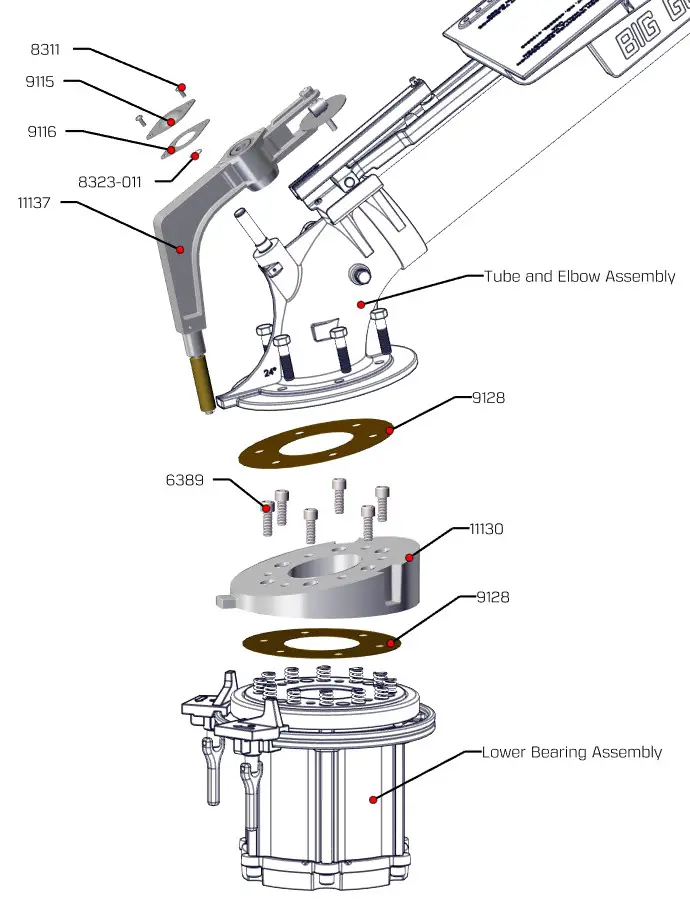NELSON SR200 Big Gun 11138 12 Wedge Kit - INSTALLATION INSTRUCTIONS