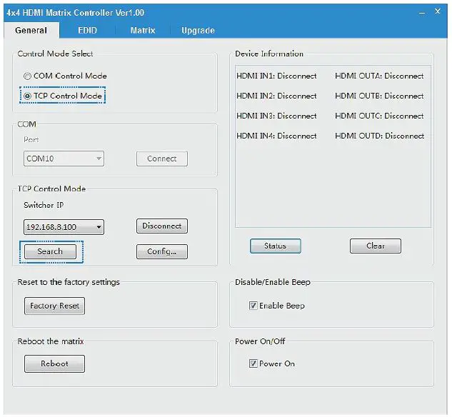 VigilLink VLMX-431HT70 4x3+1 HDMI 2.0 Matrix over HDBaseT 70m 18Gbps-8